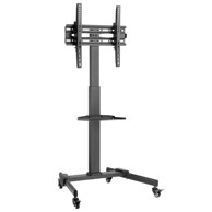 GOOBAY Višenamjenska kolica veličina L, za TV i monitore 37"-86", 35 kg, nagib -10° do 10°, crna